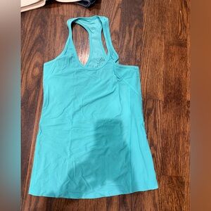 lululemon athletica Turquoise Tank Top